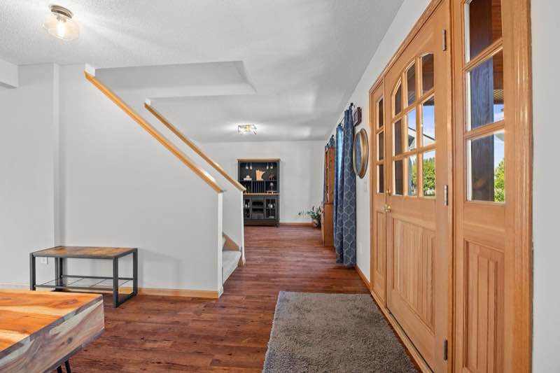 Entry and stairs